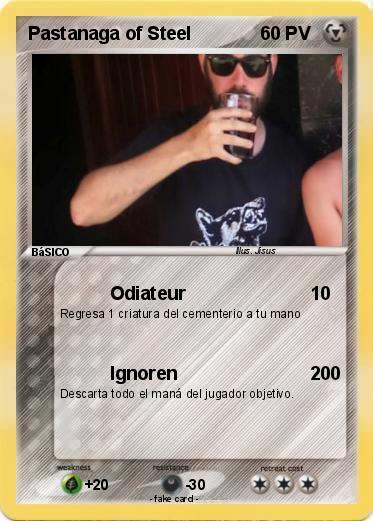 Pokemon Pastanaga of Steel