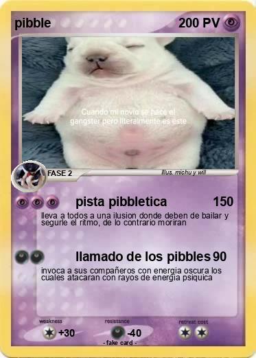 Pokemon pibble