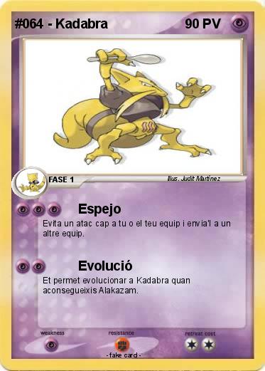 Pokemon #064 - Kadabra