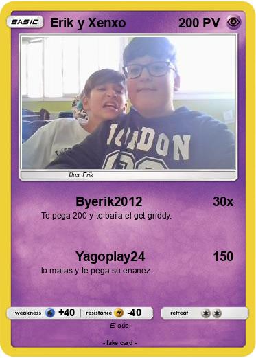 Pokemon Erik y Xenxo