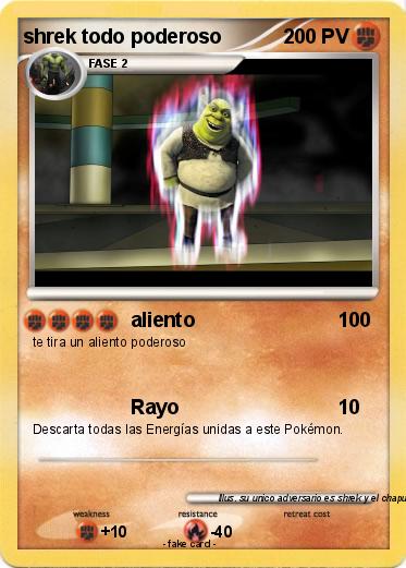 Pokemon shrek todo poderoso
