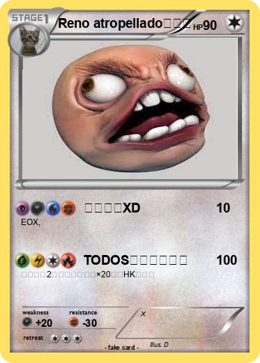 Pokemon Reno atropelladoチュウ