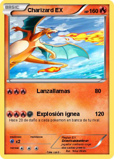 Pokemon Charizard EX