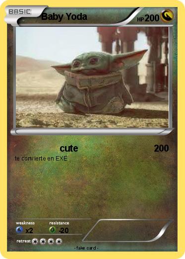 Pokemon Baby Yoda
