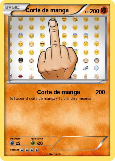 Pokemon Corte de manga