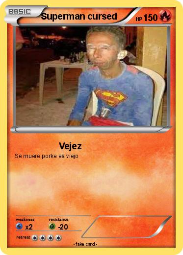 Pokemon Superman cursed