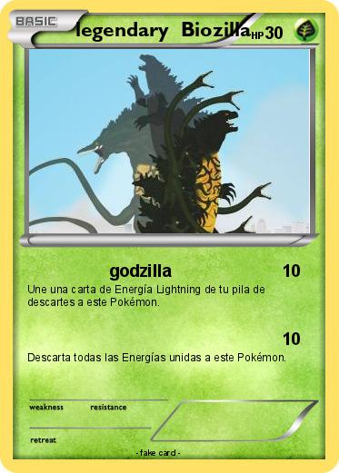 Pokemon legendary  Biozilla