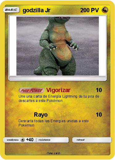 Pokemon godzilla Jr