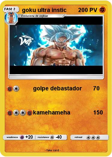 Pokemon goku ultra instic