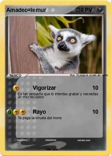 Pokemon Amadeo=lemur