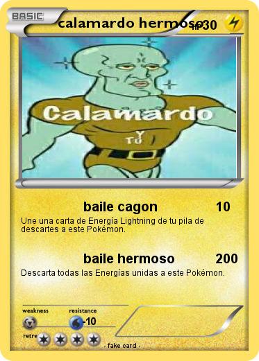 Pokemon calamardo hermoso