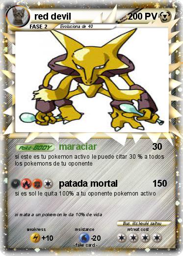 Pokemon red devil