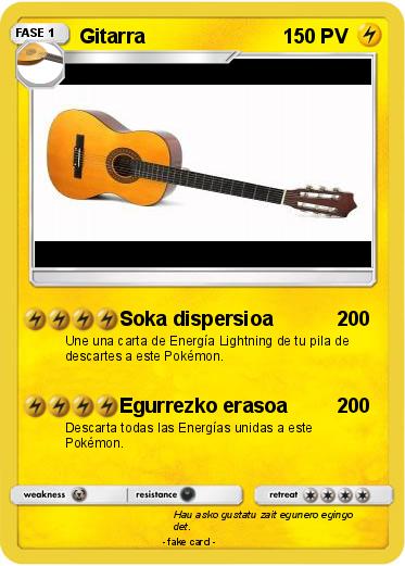 Pokemon Gitarra