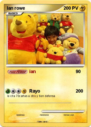 Pokemon Ian rowe