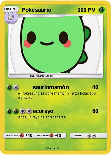 Pokemon Pokesaurio