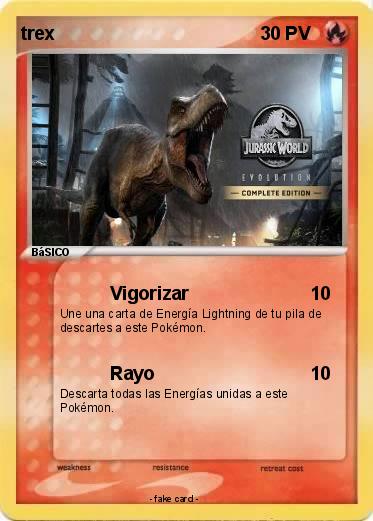 Pokemon trex