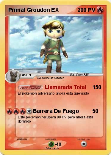 Pokemon Primal Groudon EX