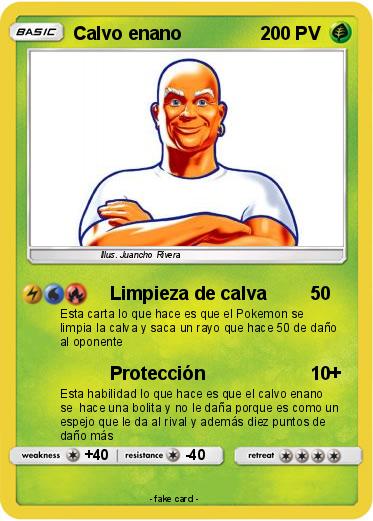 Pokemon Calvo enano