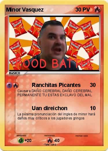 Pokemon Minor Vasquez