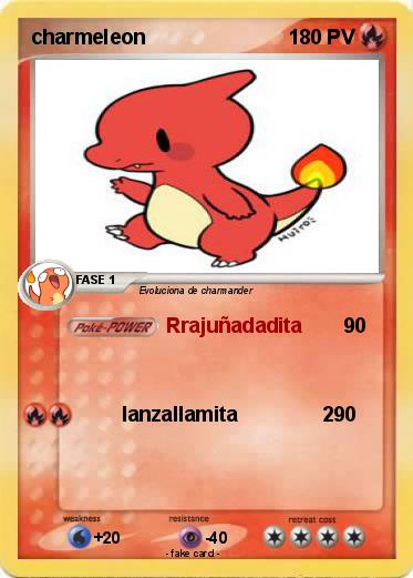 Pokemon charmeleon