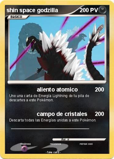 Pokemon shin space godzilla