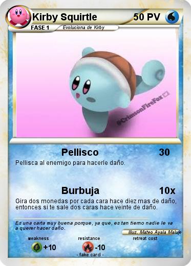 Pokemon Kirby Squirtle