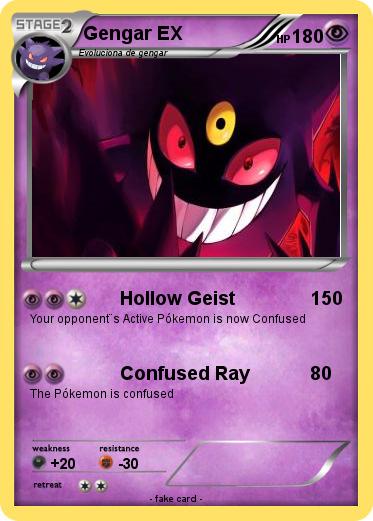 Pokemon Gengar EX