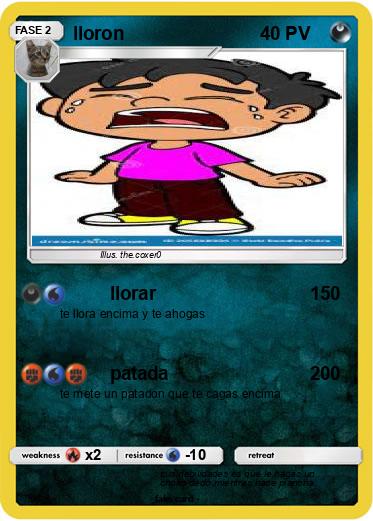 Pokemon lloron