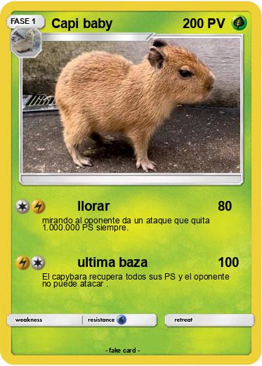 Pokemon Capi baby
