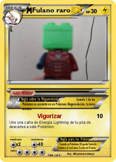 Pokemon Fulano raro