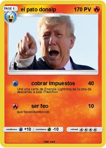 Pokemon el pato donalp