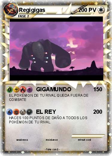 Pokemon Regigigas