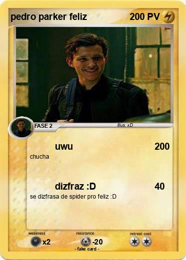 Pokemon pedro parker feliz