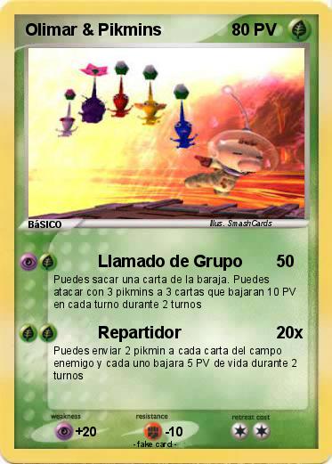 Pokemon Olimar & Pikmins