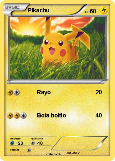 Pokemon Pikachu