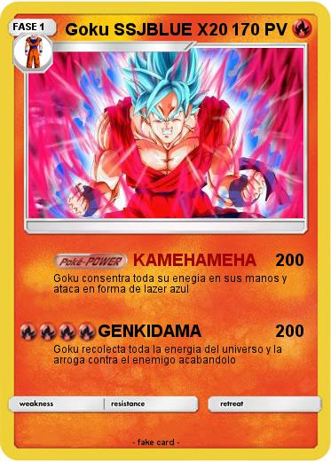 Pokemon Goku SSJBLUE X20