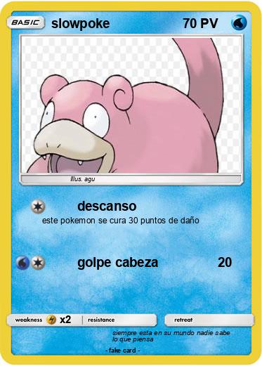 Pokemon slowpoke