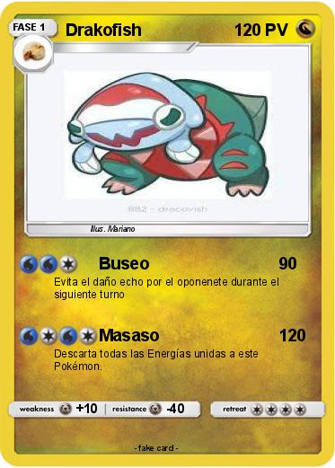Pokemon Drakofish