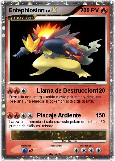 Pokemon Entephlosion