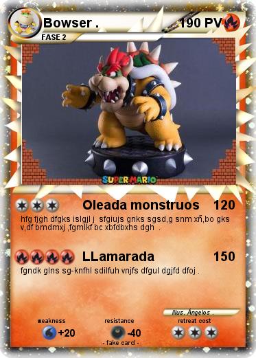 Pokemon Bowser .