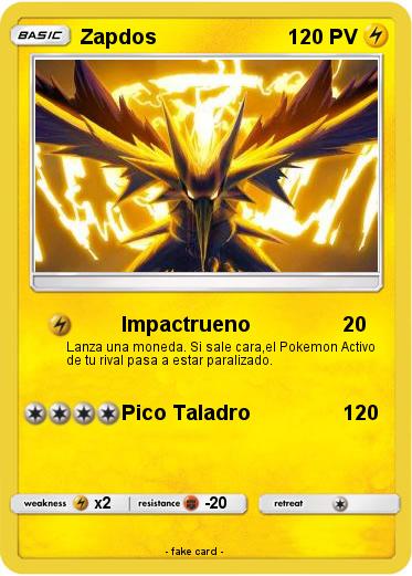 Pokemon Zapdos