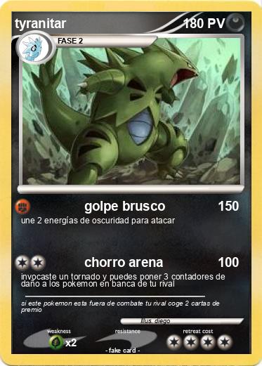 Pokemon tyranitar