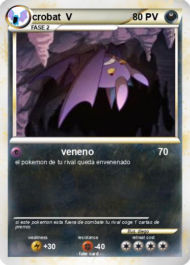Pokemon crobat  V