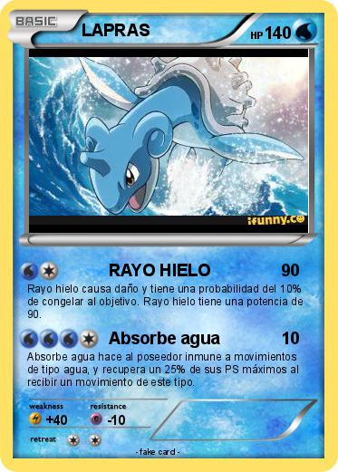 Pokemon LAPRAS