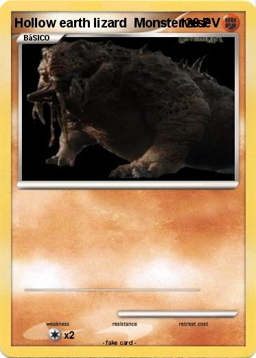 Pokemon Hollow earth lizard  Monstervese