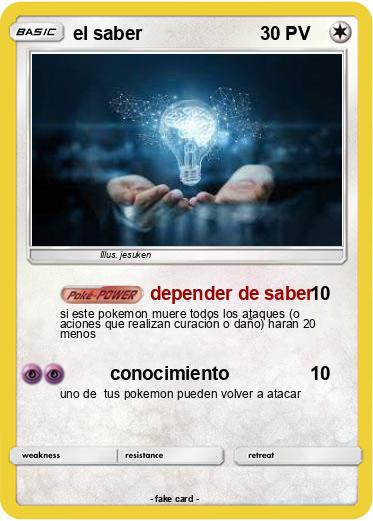 Pokemon el saber