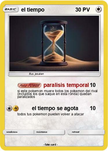 Pokemon el tiempo