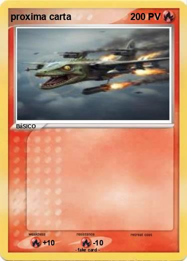 Pokemon proxima carta