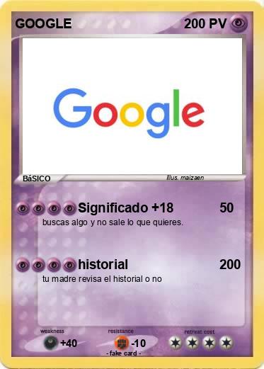 Pokemon GOOGLE