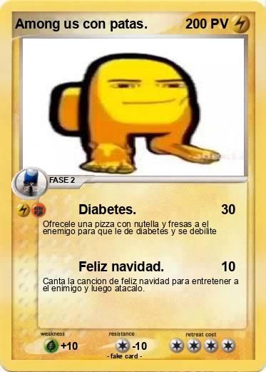 Pokemon Among us con patas.